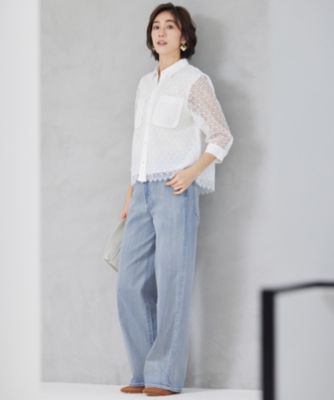 自由区 L(ジユウク エル)の【SHIHOさん着用・洗える】ジオメトリック