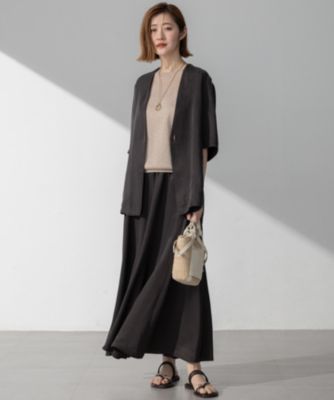 23区(ニジュウサンク)の【洗える】シャイニーシアー ドルマン ニット