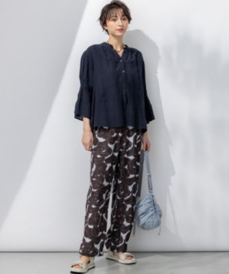 23区(ニジュウサンク)の【洗える】LIBECO タックスリーブ シャツ通販