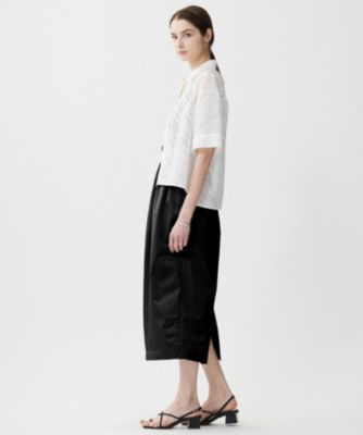 ICB(アイシービー)の【洗える】ゼブラシアーJQ クロップドシャツ
