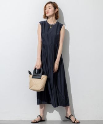 23区(ニジュウサンク)の【洗える】プリーツコンビ ワンピース通販