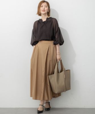 23区(ニジュウサンク)の【洗える】ドットフロッキー ボリューム