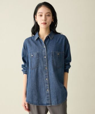 ANY(エニィ)のオーバーデニムシャツ通販 | 集英社HAPPY PLUS STORE