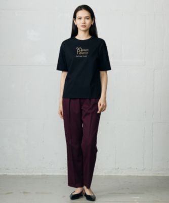 自由区(ジユウク)の【SHIHOさん着用】TRスラブツイルテーパード パンツ