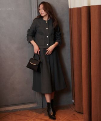 ANY SIS(エニィスィス)の【2SET】ジャケット × フレアスカート セット