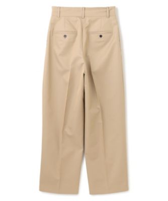 未使用 uncrave アンクレイヴ 撥水 チノギャバジン ベーシックトラウザー uncrave(アンクレイヴ)の【撥水・手洗い可】チノギャバジン