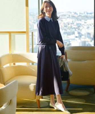 23区 S(ニジュウサンク エス)のGIOLICAツイード ノーカラー ジャケット