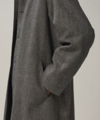 ATON(エイトン)のLINEN WOOL TWILL | バルマカーンコート - UNISEX通販