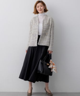 23区 S(ニジュウサンク エス)の【FUDGE掲載】マットライトタフタ