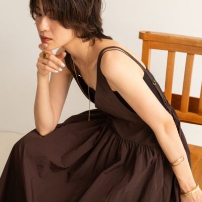NOLLEY'S MAQWEL/マクウェル　ソフトタフタワンピース NOLLEY'S(ノーリーズ)の【MAQWEL/マクウェル】ソフトタフタ