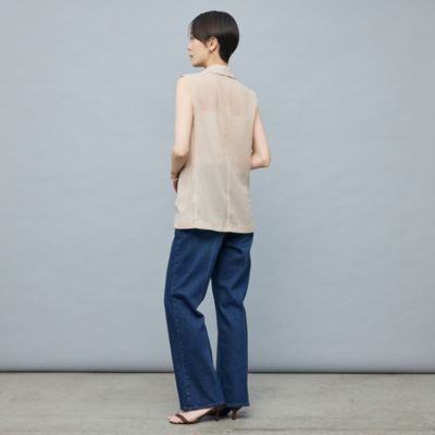 新品未使用・完売品・24SS✨NOLLEY'S　パール付きカットジレ　WEB限定 セール】◇【WEB限定】パール付きカットジレ(505922601