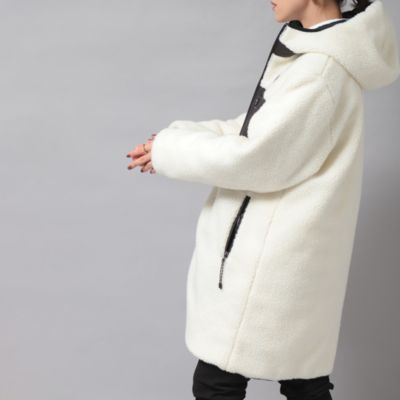 NOLLEY’S　TAION別注ボア×ダウンフードコート NOLLEY'S(ノーリーズ)の◇【WEB限定】【TAION/タイオン】別注