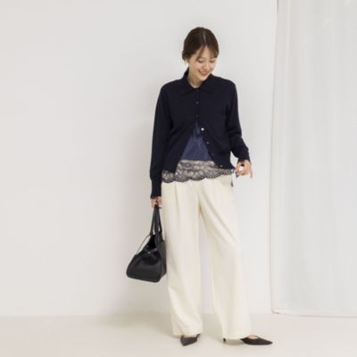 NOLLEY'S(ノーリーズ)のウォッシャブル裾レース2WAYオトナサテン