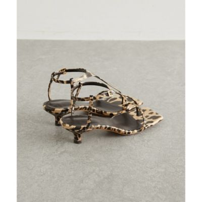 ウィムガゼット別注【Pelleterno】LEOトングサンダル　スクエアトゥ39 Whim Gazette - ウィムガゼット別注【Pelleterno】LEOトング