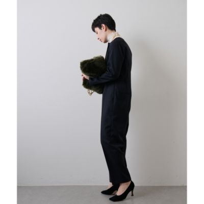 Whim Gazette(ウィム ガゼット)のTRクルーネックジャンプスーツ通販