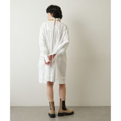whim gazette タックボリュームワンピース Whim Gazette(ウィム ガゼット)のタックボリュームワンピース