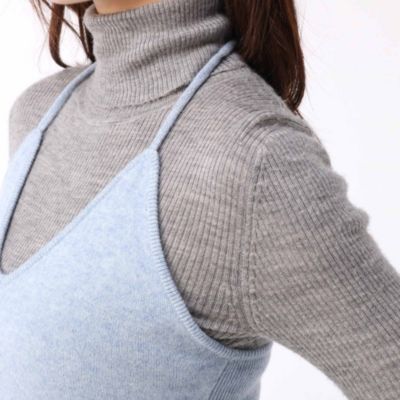 extreme cashmere エクストリームカシミア ニットキャミソール Whim Gazette(ウィム ガゼット)の【extreme cashmere】カシミヤ