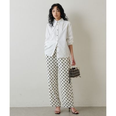 Whim Gazette(ウィム ガゼット)のロングポイントカラーシャツ通販