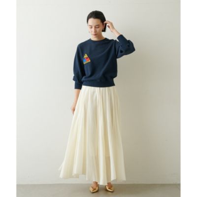 whim gazette ワッペン付きスウェット　美品 Whim Gazette(ウィム ガゼット)のワッペンスウェット通販