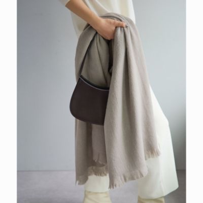 ASAUCE MELER | スーリーアルパカシャギーストール スーリーアルパカシャギーストール | ASAUCE MELER (Women
