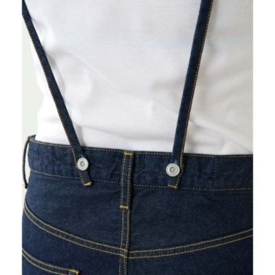 Whim Gazette(ウィム ガゼット)のワンウォッシュサスペンダーDENIM通販