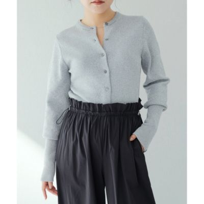 ラメツィードニットジャケット　カーディガン　新品未使用　Whim Gazette ラメツィードニットジャケット | Whim Gazette(ウィム ガゼット