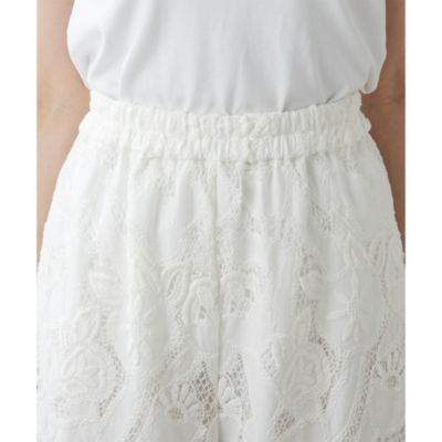 【美品】Whim Gazette ハンドカットレースパンツ ハンドカットレースパンツ | Whim Gazette(ウィム ガゼット