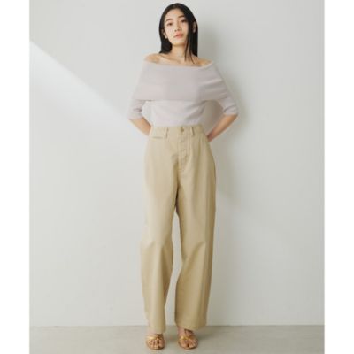 Whim Gazette(ウィム ガゼット)のバイオ加工チノパンツ通販