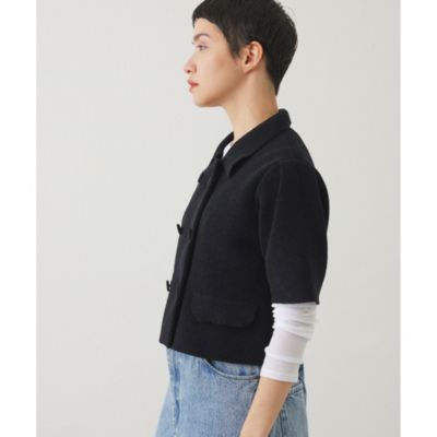 Whim Gazette(ウィム ガゼット)の【THE PAUSE】ベロアニットショート