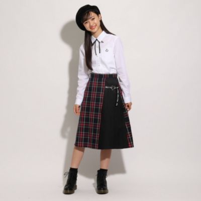 Pink Latte ピンクラテ の 卒服 リボン付きロングラップスカート通販 集英社happy Plus Store