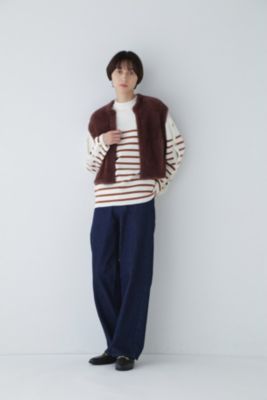 human woman(ヒューマン ウーマン)の◇フェイクファーベスト通販