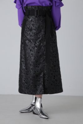 アドーア（ADORE）/コーティングカットワークスカート ADORE(アドーア)のコーティングカットワークスカート通販 | 集英社