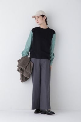 human woman(ヒューマン ウーマン)の◇オーガニックコットンバギー