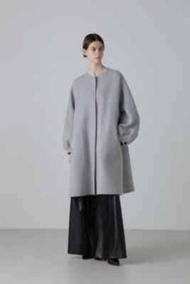 ADORE(アドーア)の◇カシミヤ混2TONEリバーノーカラー
