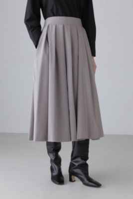ADORE 24AW ドライクロススカート グレー サイズ38 アドーア ADORE(アドーア)のドライクロススカート通販 | 集英社HAPPY PLUS STORE