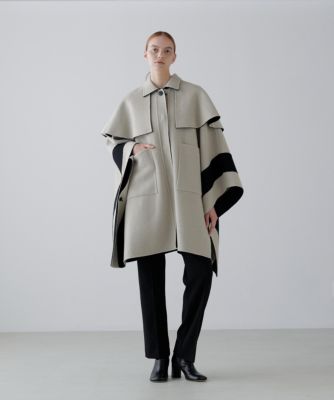 ADORE(アドーア)の◇Ca混2TONEリバーケープコート通販 | 集英社