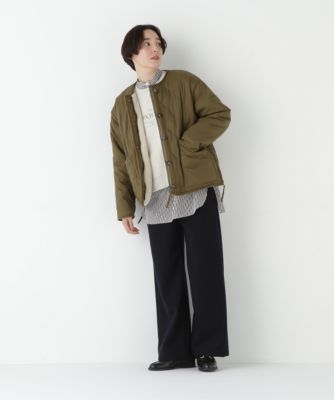 human woman(ヒューマン ウーマン)の◇リバーシブルボアダウンブルゾン