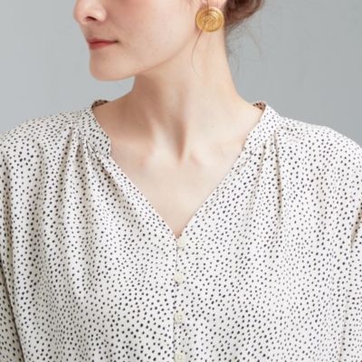 United Arrows Green Label Relaxing ユナイテッドアローズ グリーンレーベル リラクシング のffc シャドー ドット セミフレア ワンピース通販 集英社happy Plus Store