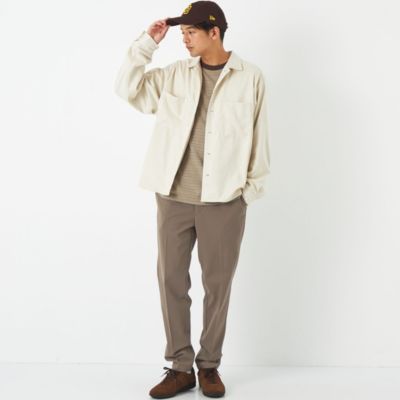 UNITED ARROWS green label relaxing：MEN’S TRカルゼ 裏起毛 オルマイ パンツ  -ウォッシャブル・ストレッチ・防シワ-