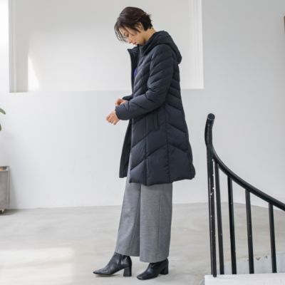 LAUTREAMONT(ロートレアモン)の【ロング丈】ストレッチダウンコート