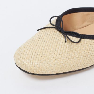 SPELTA(スペルタ)のラフィア調スリッパバレエシューズ通販 | 集英社