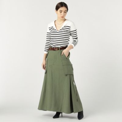 MADISONBLUE(マディソンブルー)のCARGO LONG SK REMAKE LBS‐SKIRT通販