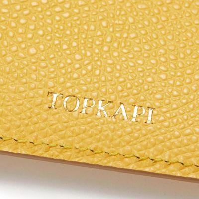 TOPKAPI(トプカピ)の［TOPKAPI］トプカピ 角シボ型押し・ 二つ折り