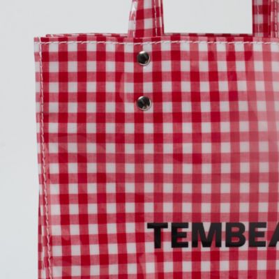 TEMBEA(テンベア)のPAPER TOTE SMALL GINGHAM通販 | 集英社HAPPY PLUS 