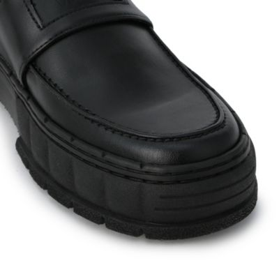 VIRON Black Apple Loafer