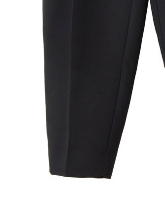 CLANE ROUNDED LINE TUCK PANTS