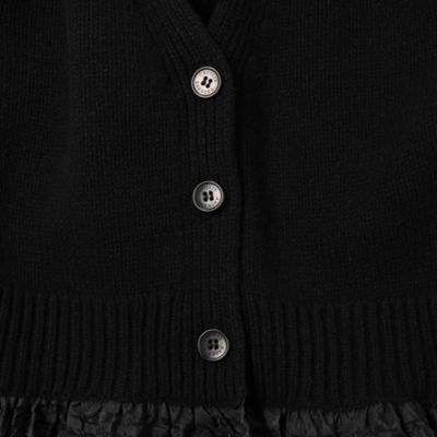 CECILIE BAHNSEN VISION CARDIGAN RECYCLED CASHMERE