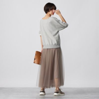 BRILL ブリル　ポエットスリーブカットソー　グレー 追加入荷!】ポエットスリーブカットソー | [公式]BRILL（ブリル