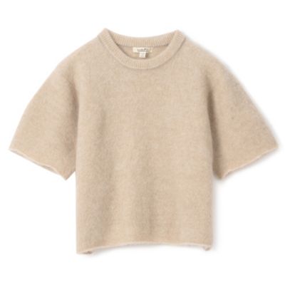 unfil(アンフィル)のstretch superkid mohair short－sleeve