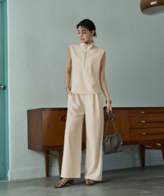 未使用♡ESSENTIALシースルージップアップ ハイネックハーフジップアップニット | ファッション通販サイト NUGU